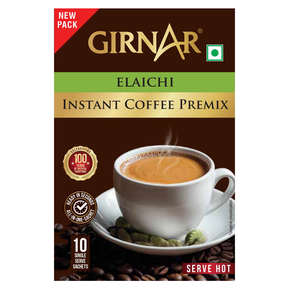 Girnar Instant Premix Coffee With Elaichi