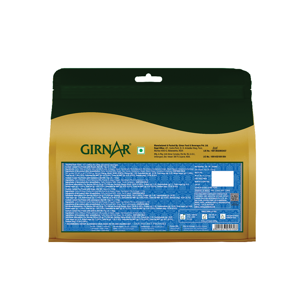 Girnar Instant Tea Premix Variety Pack