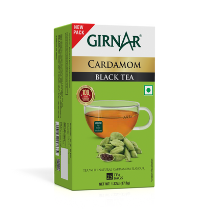 Girnar Black Tea Bags - Elaichi
