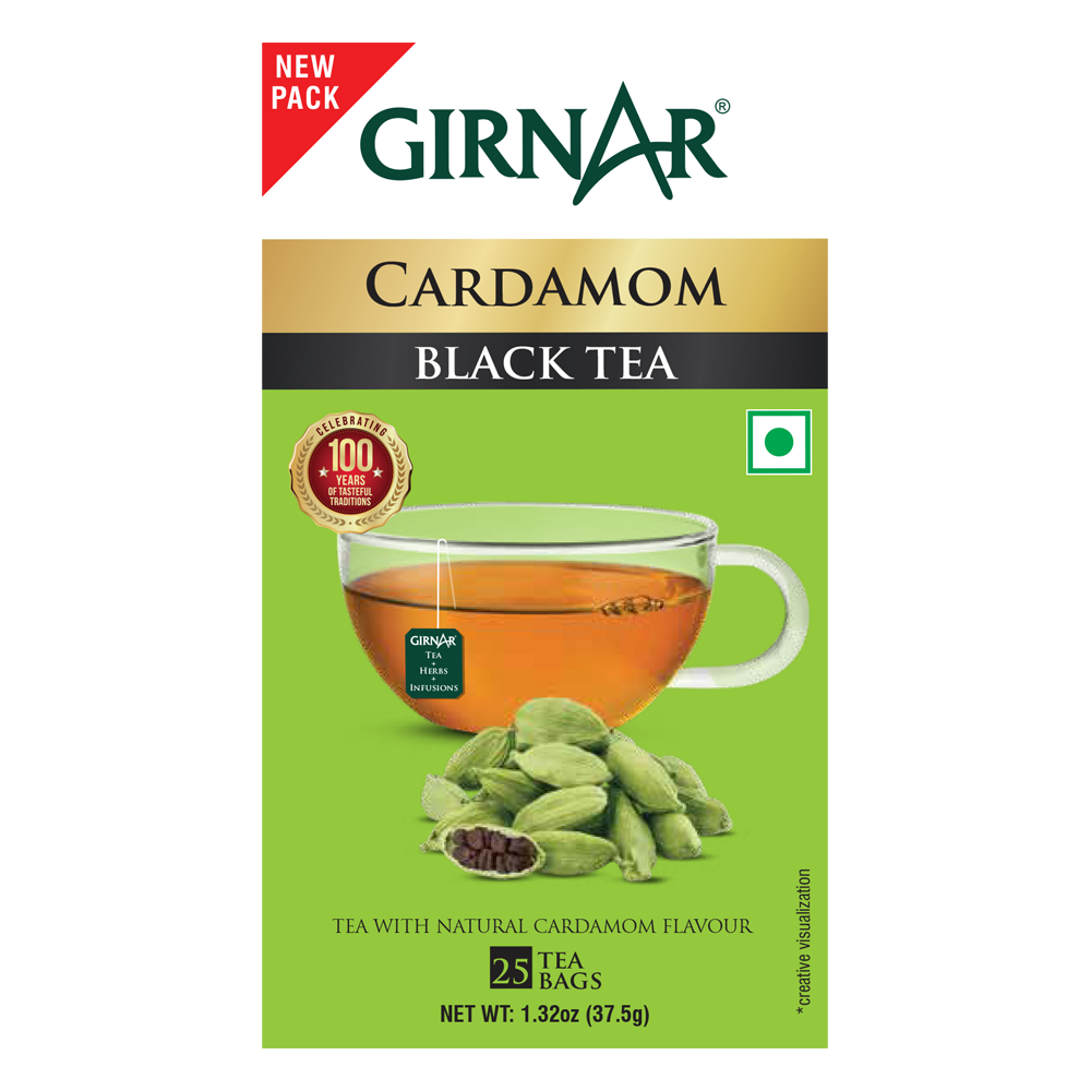 Girnar Black Tea Bags - Elaichi