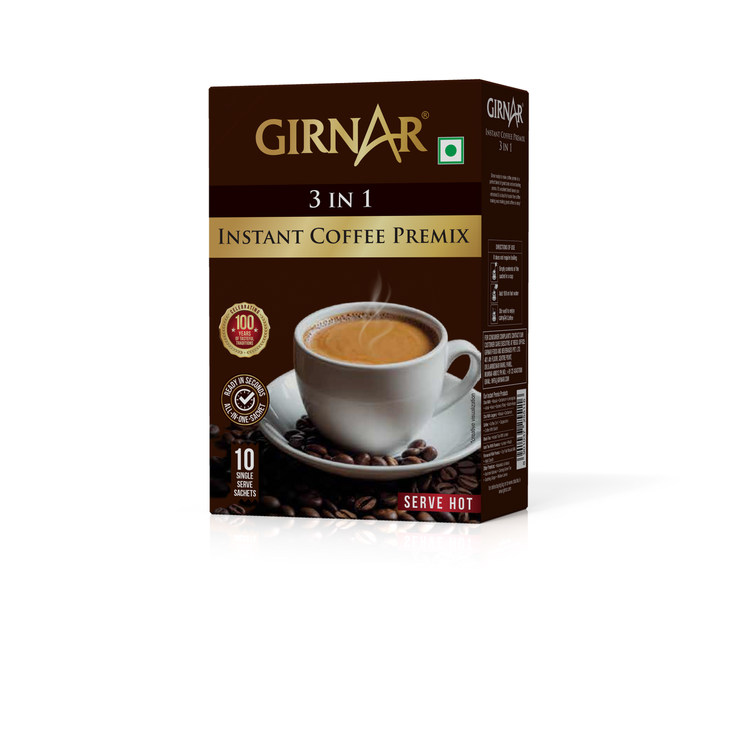 Girnar Instant Premix 3 In 1 Coffee