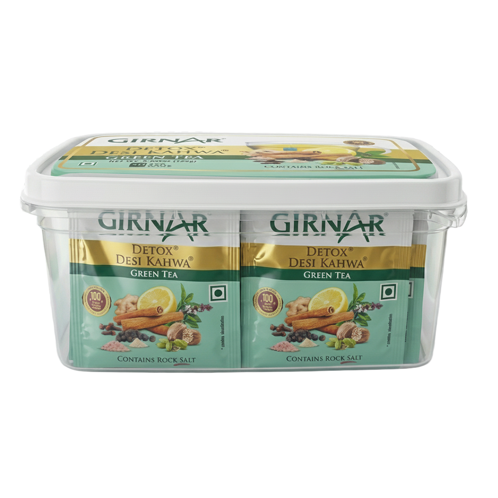 Girnar Green Tea Bags - Detox / Desi Kahwa