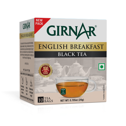 Girnar Black Tea Bags - English Breakfast