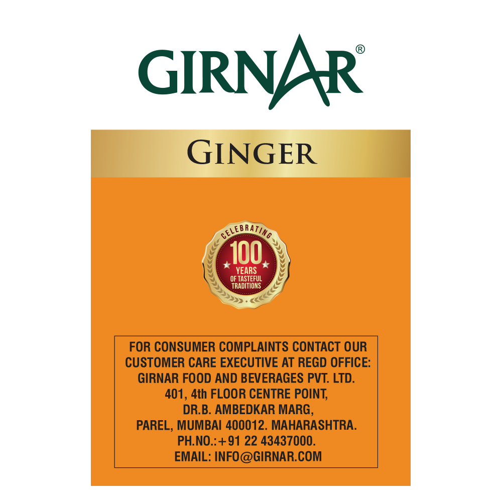 Girnar Green Tea Bags - Ginger