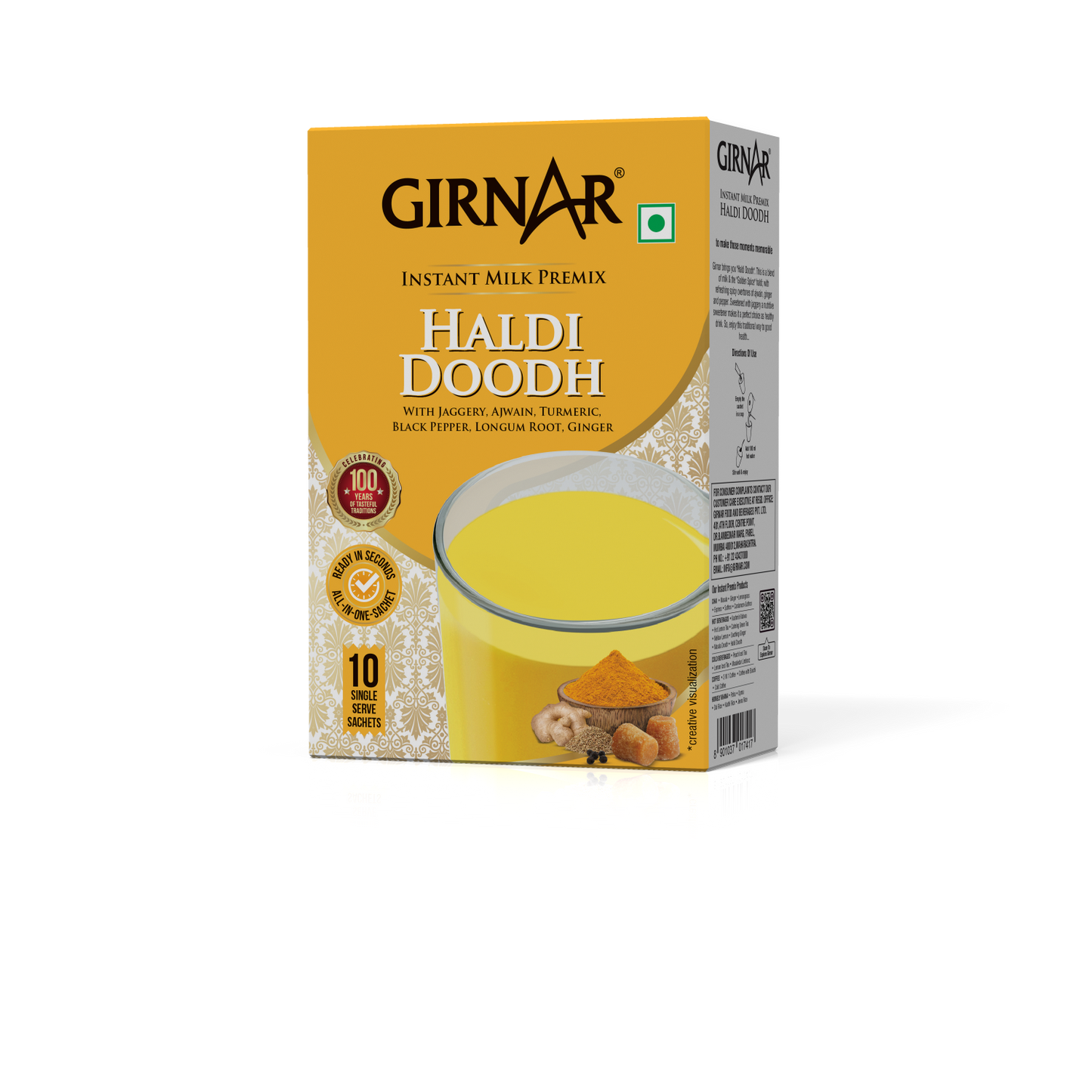 Girnar Instant Milk Premix Haldi Doodh