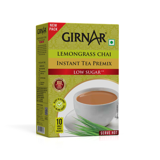 Girnar Instant Tea Premix With Lemongrass (Low Sugar)