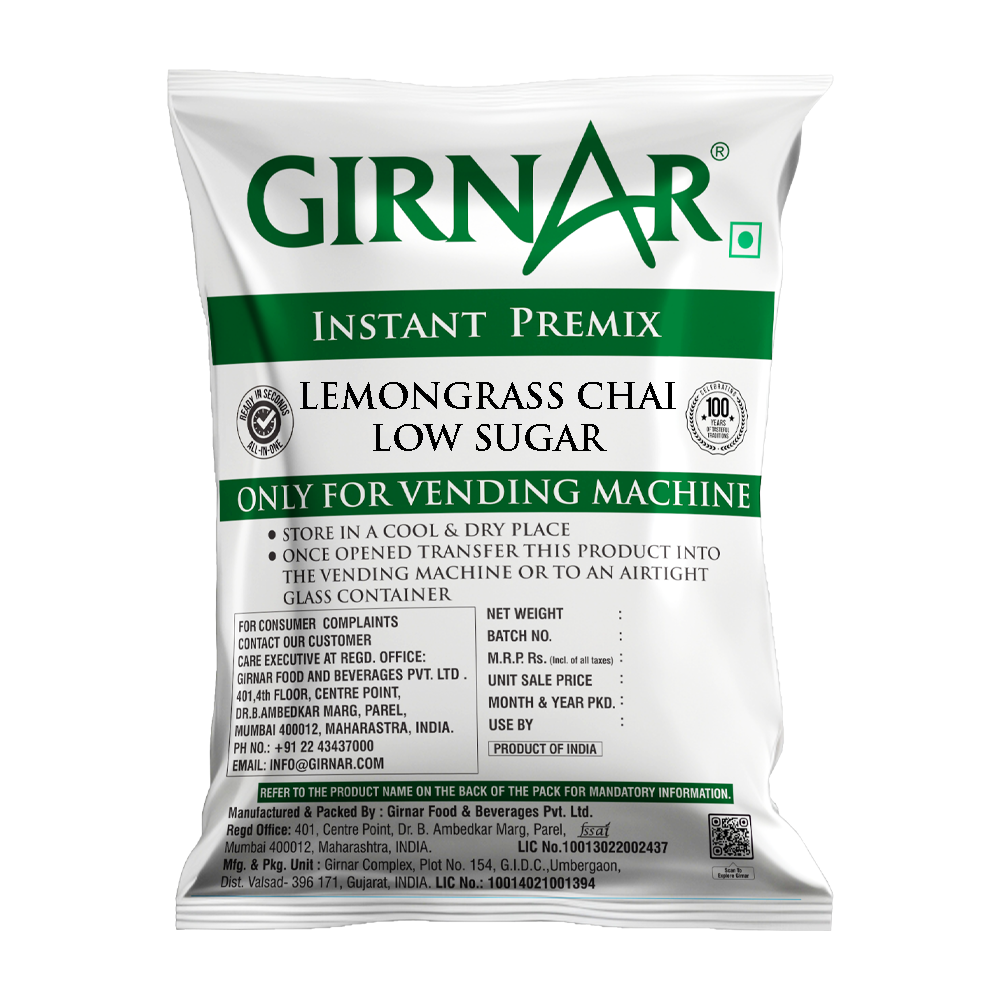 Girnar Instant Tea Premix With Lemongrass (1kg Vending Pack)
