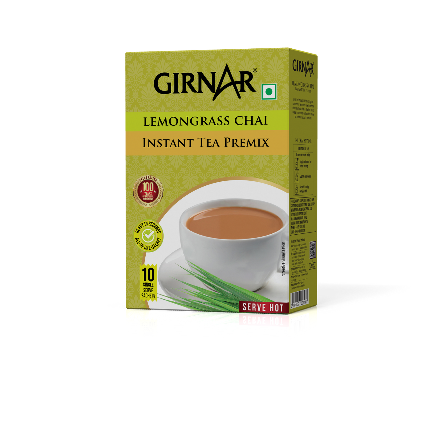 Girnar Instant Tea Premix With Lemongrass