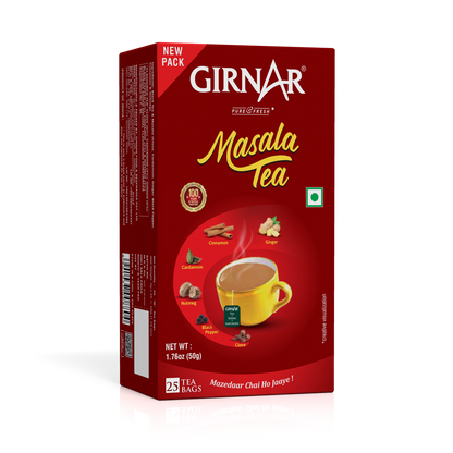 Girnar Black Tea Bags - Masala Tea