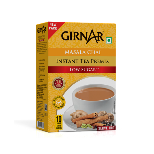 Girnar Instant Tea Premix With Masala (Low Sugar)
