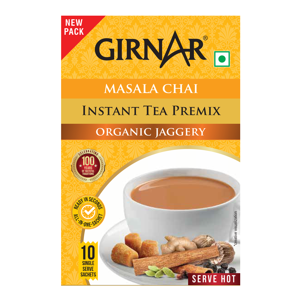 Girnar Instant Masala Chai Premix With Organic Jaggery