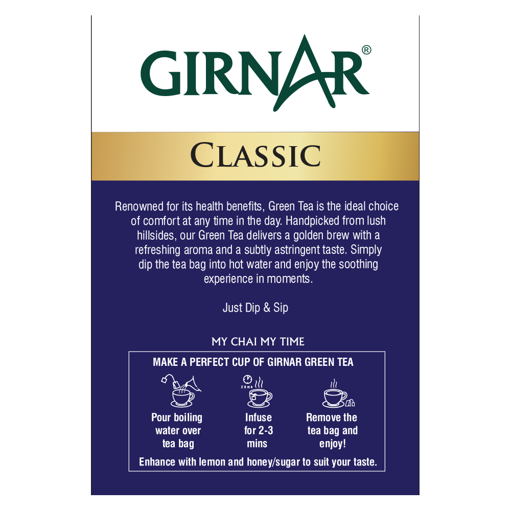 Girnar Green Tea Bags