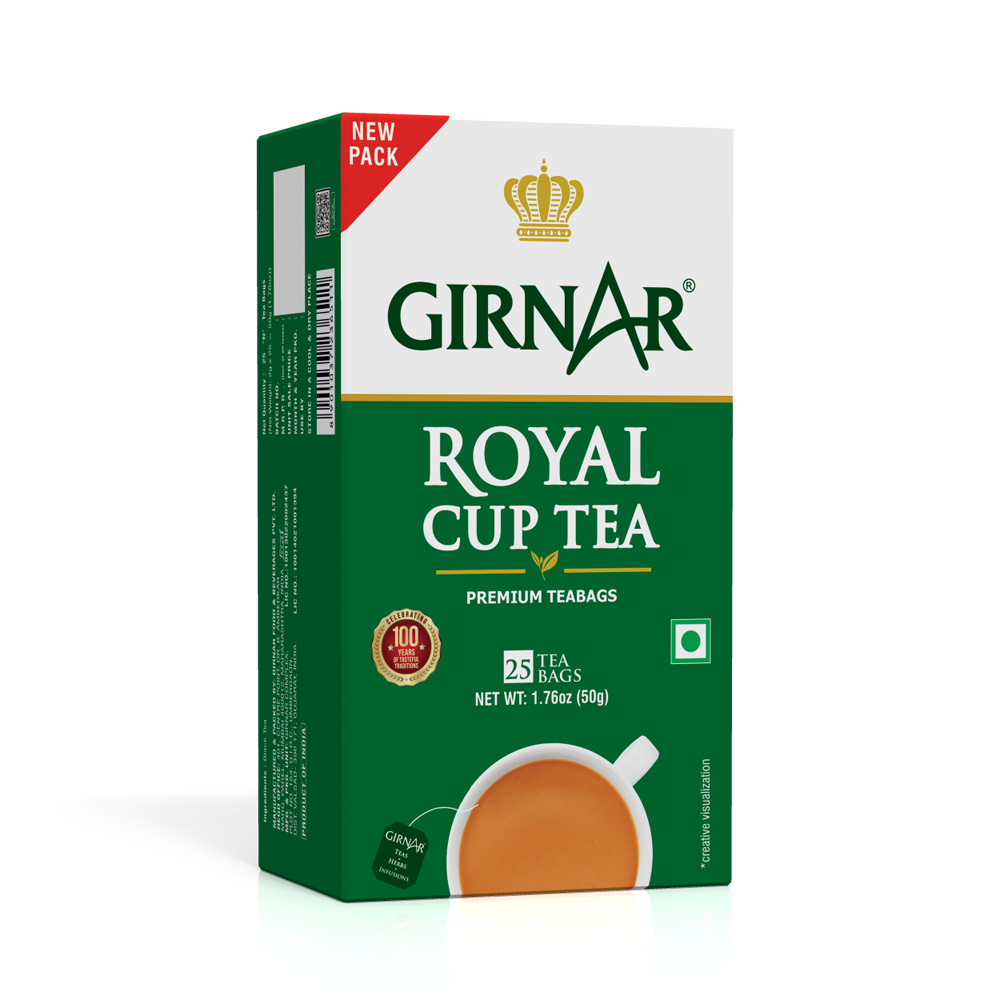 Girnar Black Tea Bags - Royal Cup Tea