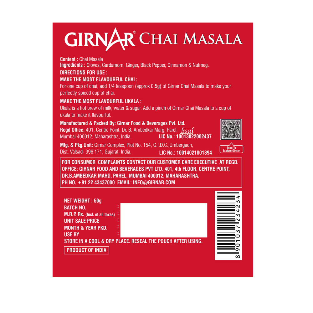 Girnar Tea Masala Powder