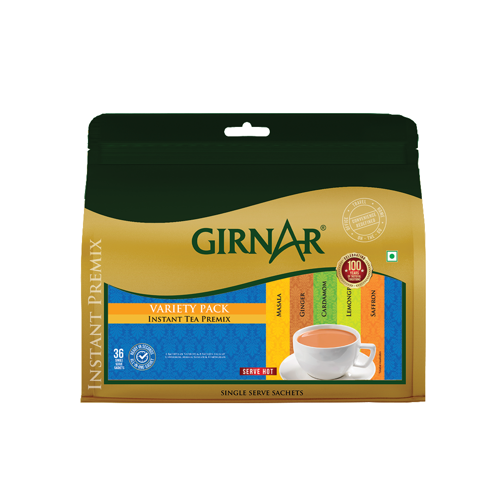 Girnar Instant Tea Premix Variety Pack