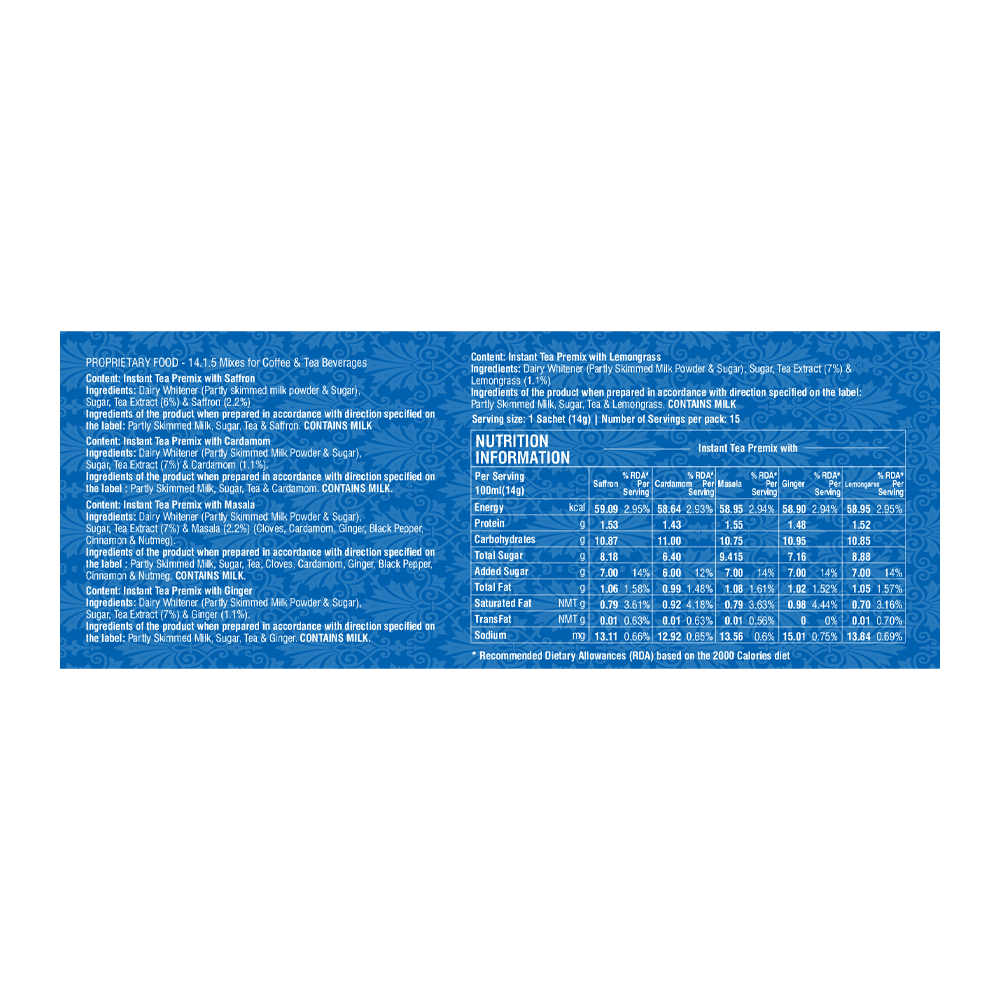 Girnar Instant Tea Premix Variety Pack