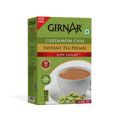Girnar Instant Tea Premix With Cardamom (Low Sugar)