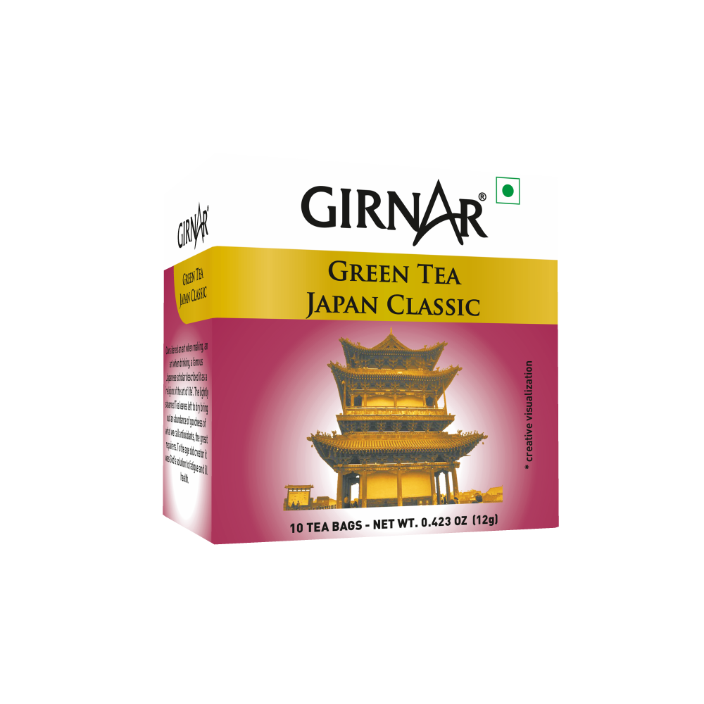 Girnar Green Tea Bags - Japan Classic