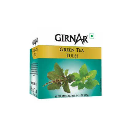 Girnar Green Tea Bags - Tulsi